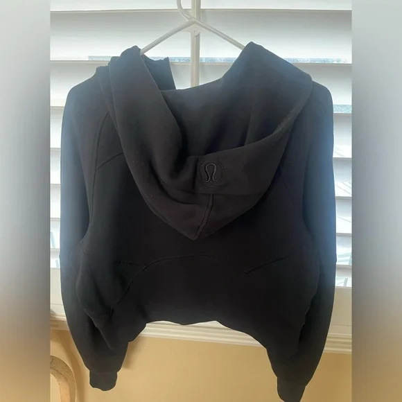 Lululemon Scuba oversized half zipped hoodie; black; XS/SM - Picture 6 of 7